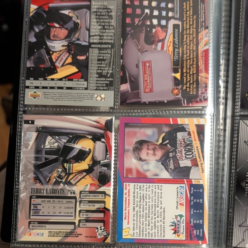 Terry Labonte Racing Cards Collection - Picture 2 of 10